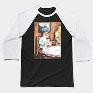 Cat Leo Baseball T-Shirt